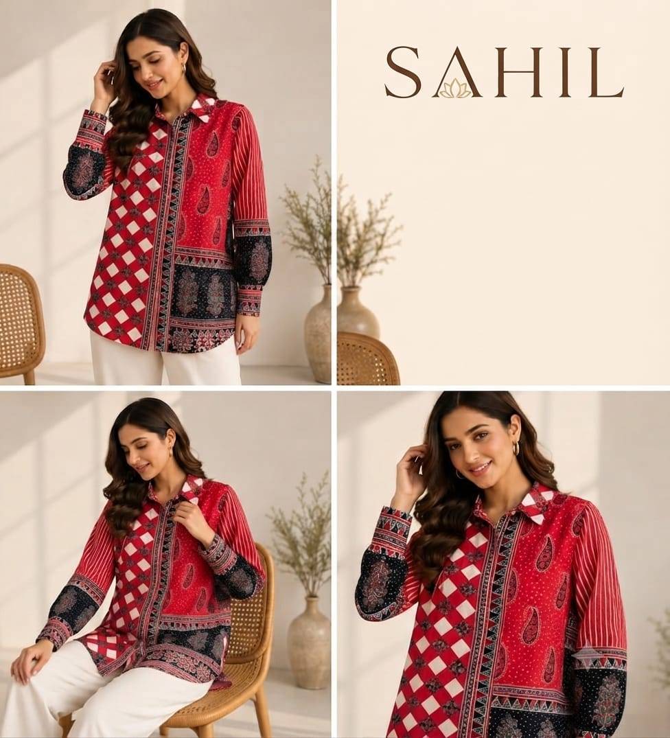 Ajrakh Print By Fashid 01 To 05 Series Designer Stylish Fancy Colorful Beautiful Party Wear & Ethnic Wear Collection Pure Viscose Tops At Wholesale Price